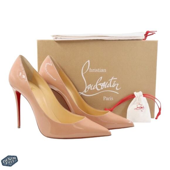 Christian Louboutin Blush Kate
100 mm Pumps Patent Calf Leather Heels | NEW!!! - Picture 3 of 16